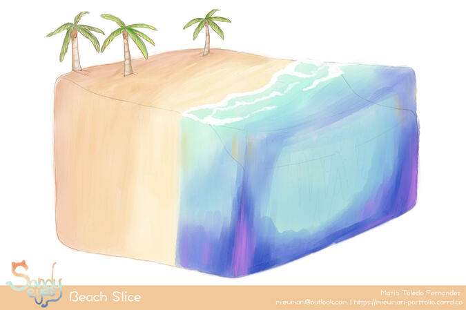 Sandy Eyes Beach Slice