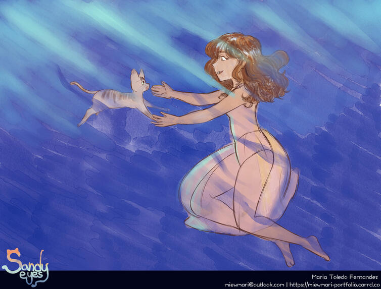 Sandy Eyes concept art