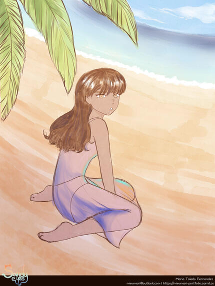 Sandy Eyes concept art